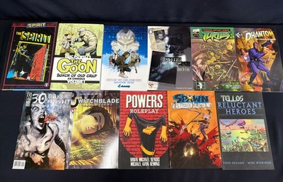 Indie Comic TPB HUGE Lot Spawn Goon TMNT Powers Spirit Witchblade