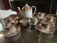 Maddock dock cervice tea set Tea Chatsworth England Rare Pattern Vintage