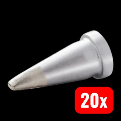 Weller Professional LT-A Lötspitze Meißelform gerade Größe 1.6 mm 20 STÜCK