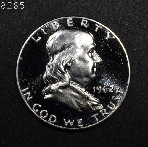 1962 Franklin Half Dollar "Gem Proof" *Free S/H After 1st Item*