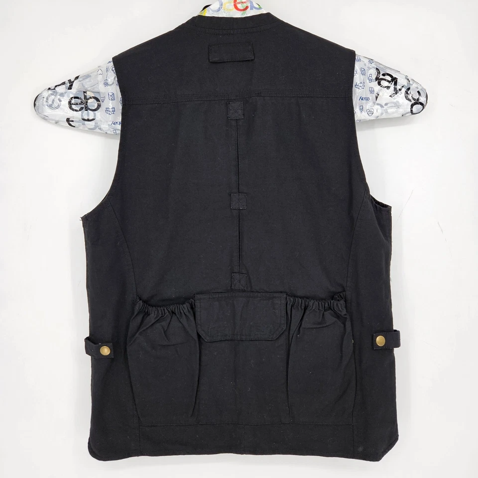 5.11 Tactical Vest Mens Medium Safari Black Utility Heavyweight Cargo Pockets - Image 4 of 4