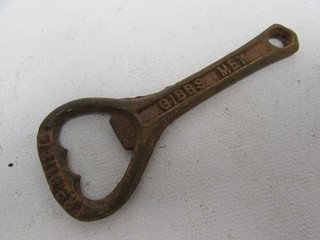 (ref288B) Vintage Bottle Opener Gibbs Mew