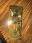  GOLD Foil $100 Dollar Bill Novelty **Collectible** — photo 1