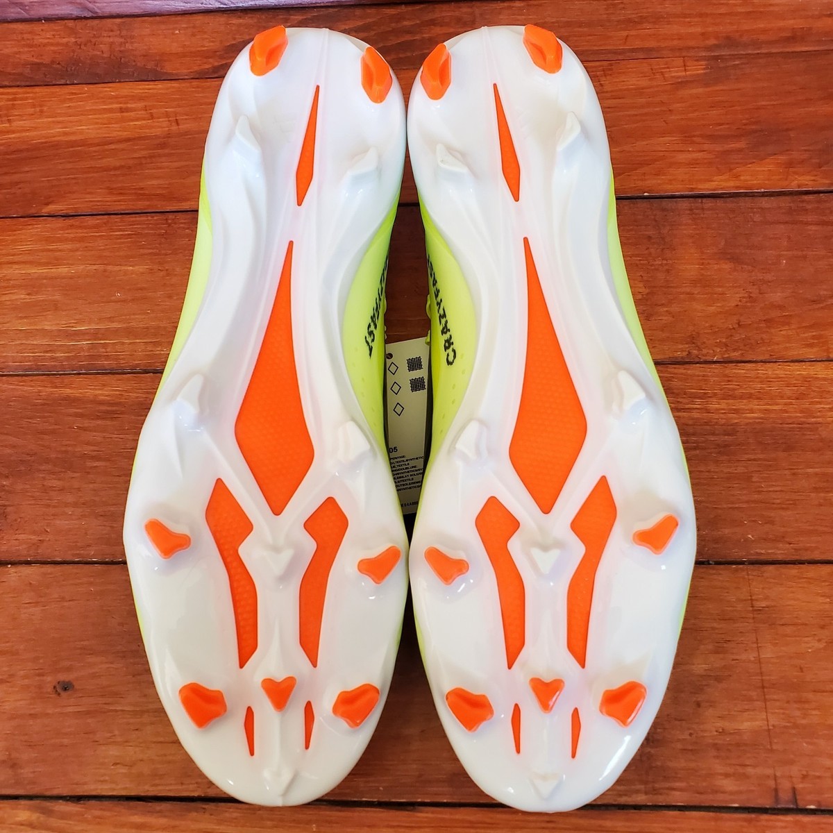Adidas X Crazyfast League FG Soccer Cleats Men 10.5 Yellow  display picture 2