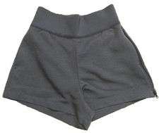 Nike SWIM Athletic Shorts Women's Gray Back/Side Zipper Move To Zero Large