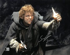 Sean Astin Signed 11x14 Photo Autographed BAS Witnessed Lord of the Rings Sam 34