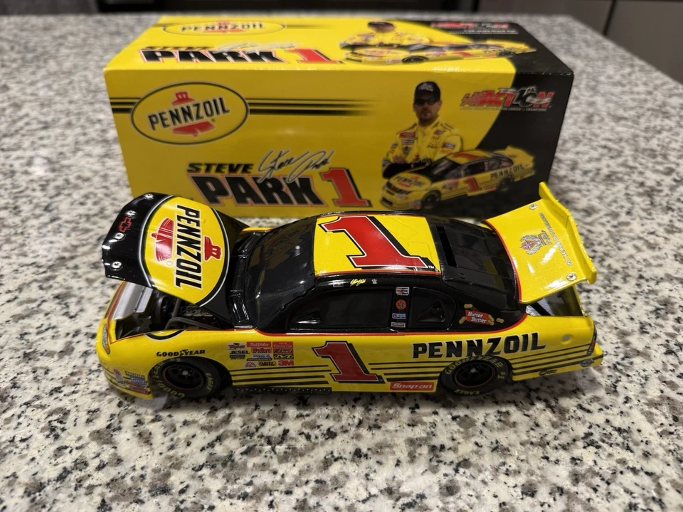 Penzoil Steve Park #1 Action Racing escala 1:24 Stock Car Bank 1 de 888 Foto 4 de 4