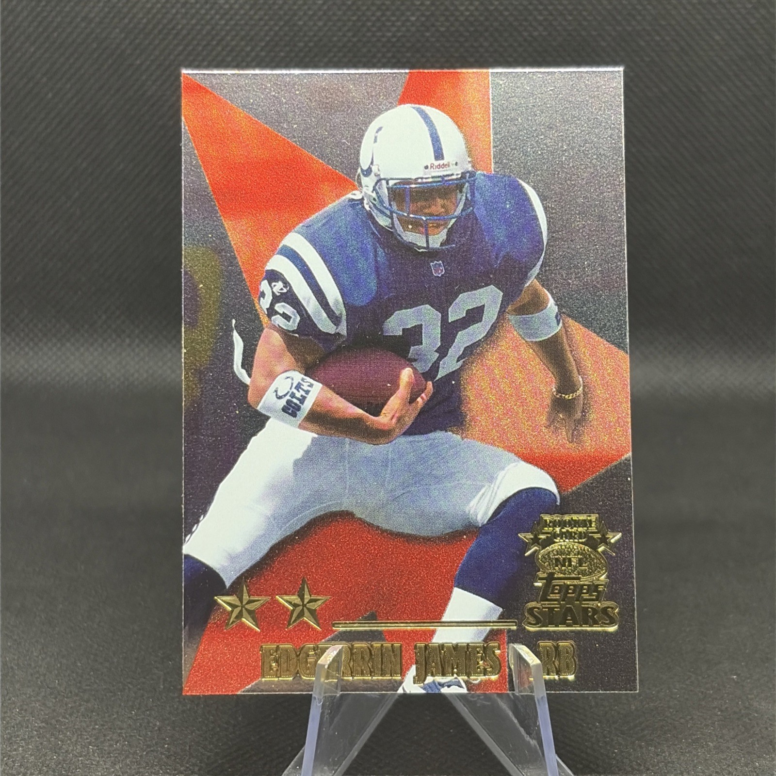 Edgerrin James Topps Stars Starcards #8 Base