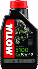 Aceite lubricante 4T 5100 10W40 1L para motos urbanas y de carretera