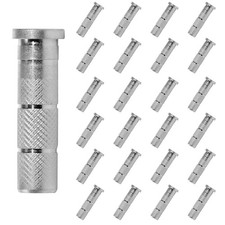 24 Pieces Archery Arrow Aluminum Inserts .244/6.20Mm Replacements Archery