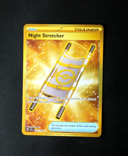 Pokémon Card TCG - Night Stretcher 251/191 - Surging Sparks - Hyper Rare - NM ⭐
