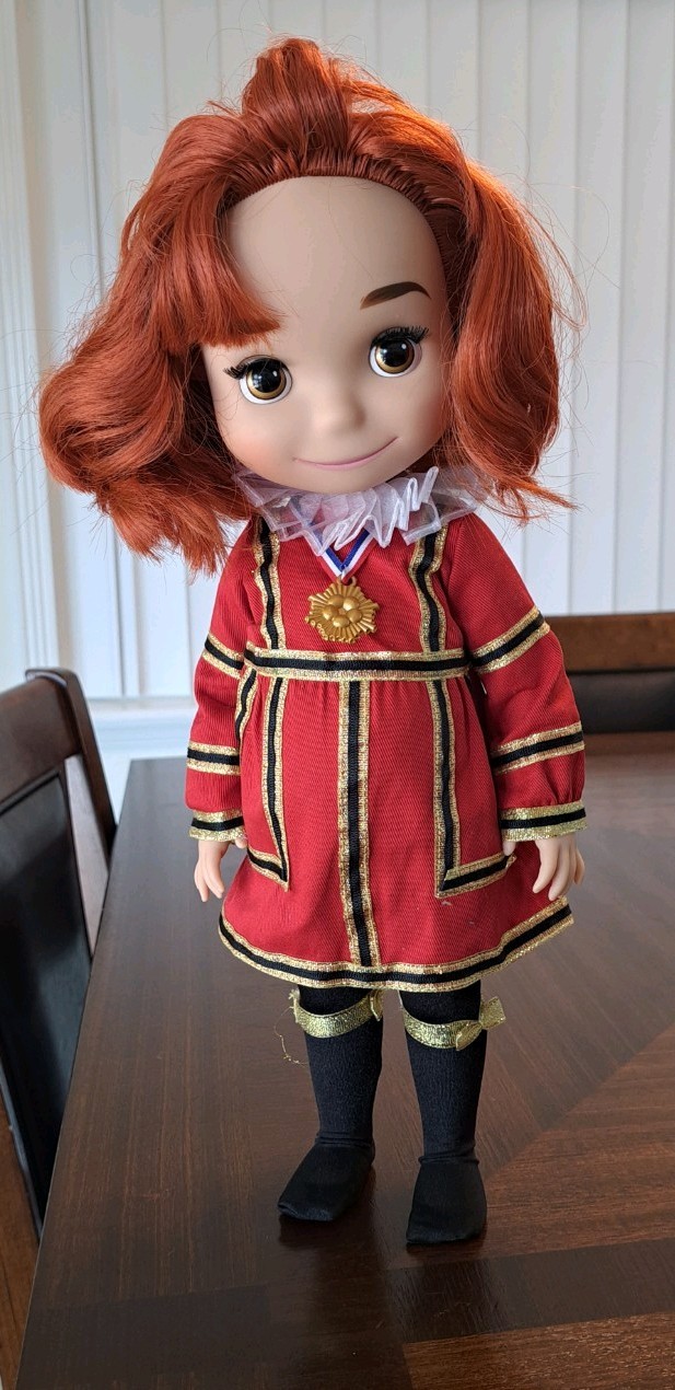 Disney Animators Collection Its a Small World England Doll singing tested