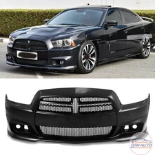 For 2008-2014 Dodge Charger SRT 8 Style New Front Bumper Cover Body Kit