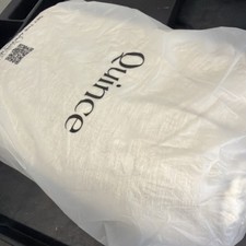 Quince European Linen Chambray Duvet Cover Set Natural King/Cal King