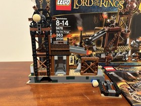 LEGO The Lord of the Rings: The Orc Forge (9476) 100% Complete Build No Minifigs
