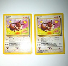 Pokémon TCG Jungle Eevee 51/64 Basic 2-Card Lot English Regular Finish