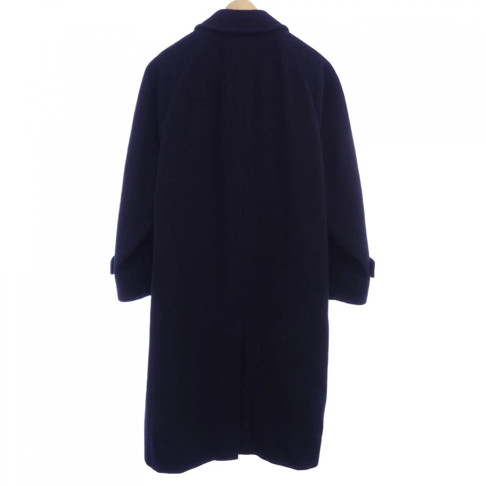 Abrigo Aquascutum Balmacaan ajuste asiático S 36 talla XS azul marino auténtico lana para hombre Foto 2 de 4