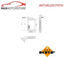 WÄRMETAUSCHER INNENRAUMHEIZUNG NRF 52214 A FÜR RENAULT RAPID,TWINGO I,EXPRESS