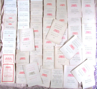 ROYAL OPERA HOUSE COVENT GARDEN BALLET 1940'S 50'S PROGRAMME X 55 MARGOT FONTEYN