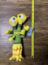 Disney Pixar Monsters University Terry  Terri 16" 2-Headed Monster Plush NWT