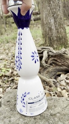Clase Azul Reposado Tequila Decanter Empty 750ml Hand Painted