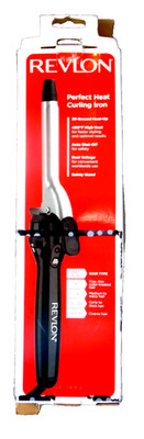 Revlon Curling Iron 3/4'' Ceramic Barrel Perfect Heat Professional Hair Styling