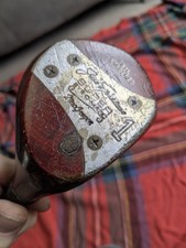 vintage golf Persimmon Jack Nicklaus Macgregor Eye-o-matic Driver