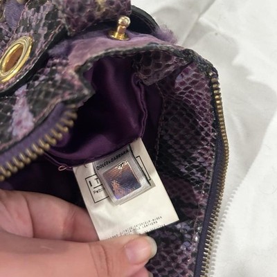dolce and gabbana Vintage Y2K Purple Shoulder Bag | eBay display picture 1