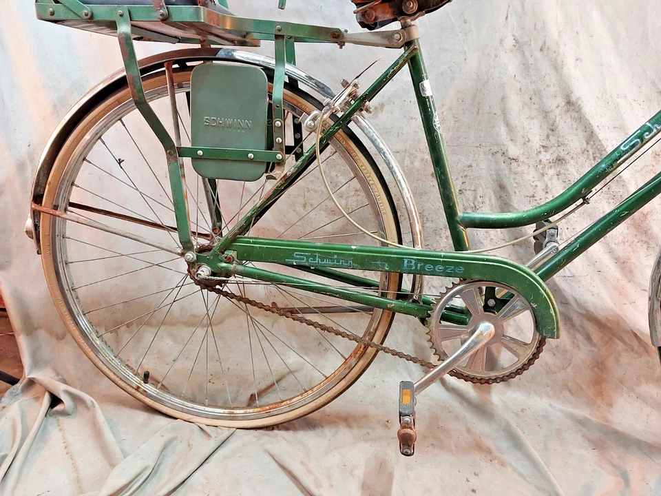 67' Schwinn Breeze Vintage Cruiser Bike XSmall 49cm 3S Sturmey Archer Child Seat - Photo 3/4
