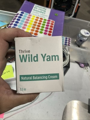Thrive Wild Yam Natural Balancing Cream 3.5 Oz