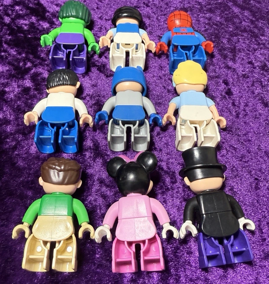 LEGO Duplo Figuras Juguete Lote Marvel DC Superhéroe Villanos Disney Princesa Minnie Foto 4 de 4