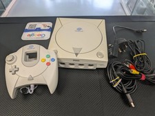 Sega Dreamcast Console Tested Working 1 Controller & Leads Unboxed