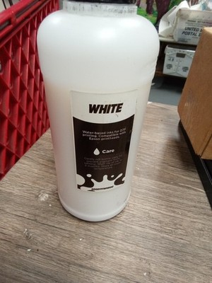 500ml White DTF Printer Ink Oodtfiwh900 Water Based 474 Dt