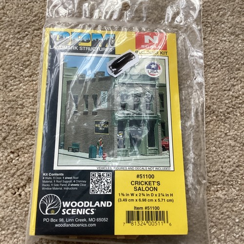 Salón de cricket Woodland Scenics 51100 calibre N | Zustand: New