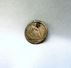 1861 Seated Liberty Half Dime Coin!- NO RESERVE!