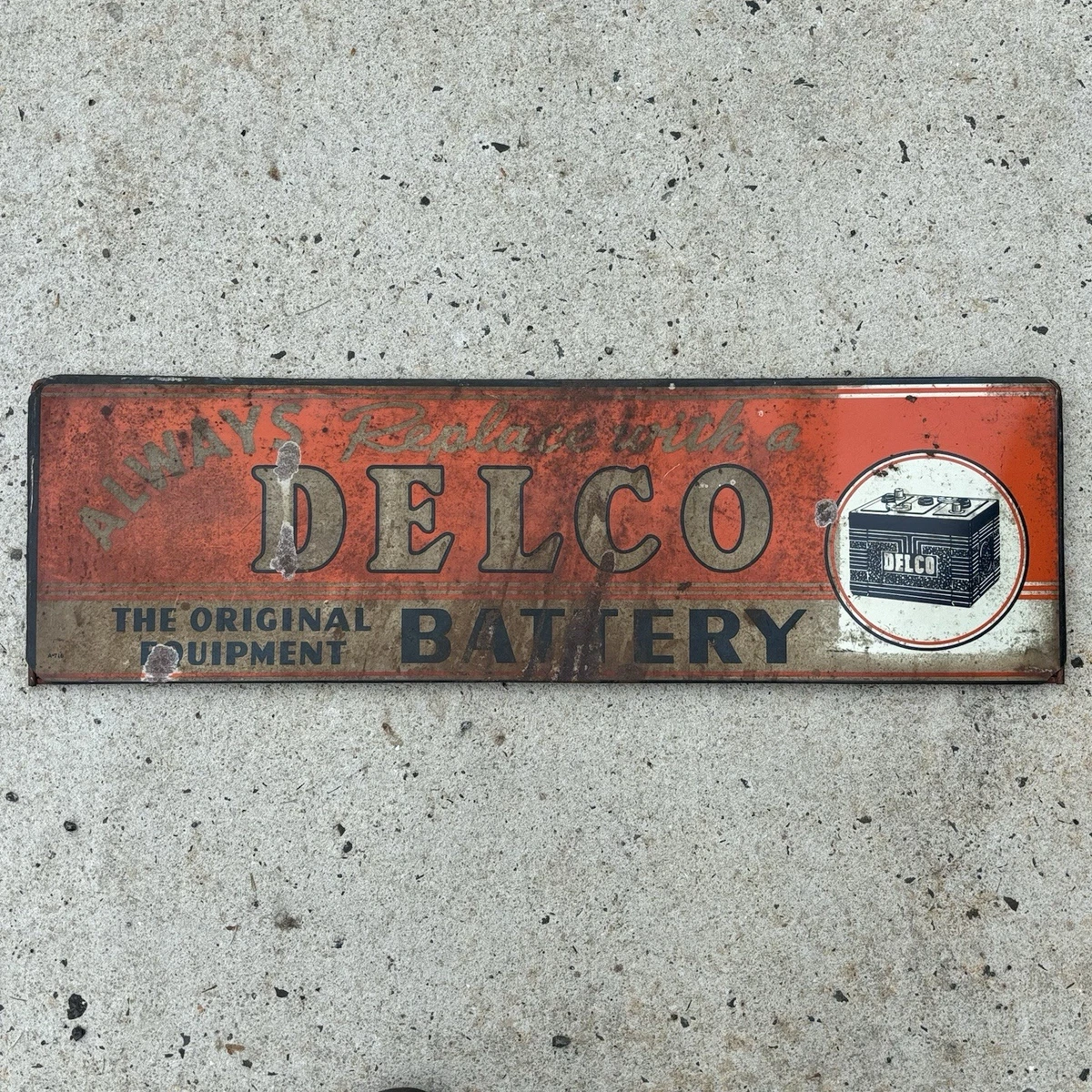Delco Sign In Original Advertising Signs (1930-1969) for sale | eBay