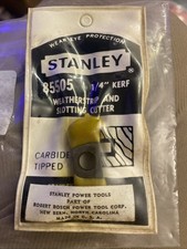 STANLEY 85505 1/4 SLOTTING CUTTER & WEATHERSTRIP New Made In The USA