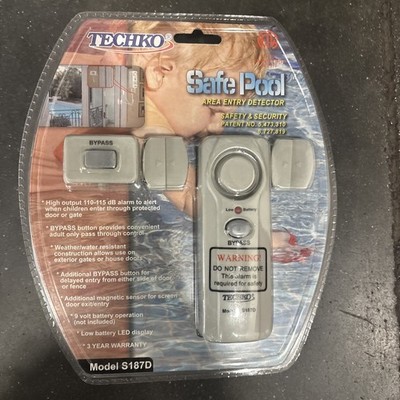 NIP Techko S187D Safe Pool Alarm Entry Detector