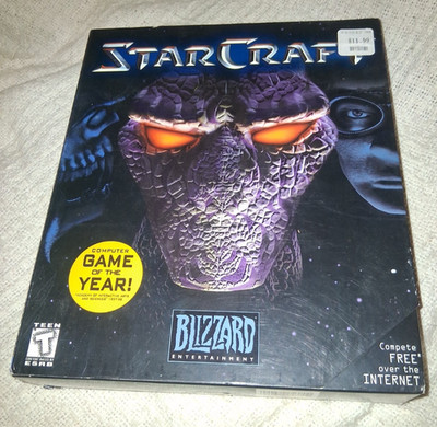 Starcraft Game of The Year PC Game Big Box 1998