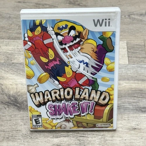 New ListingWario Land Shake It Nintendo Wii Video Game Complete CIB Tested Ships FAST