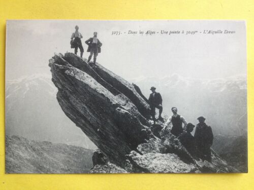 cpa Dans les Alpes 73 - VILLARODIN BOURGET (Savoie) L'AIGUILLE DORAN à 3049m - Foto 1 di 2