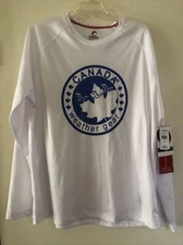 New CANADA Weather Gear Mens Solar Knit Long Sleeve Shirt  Size Large NWT