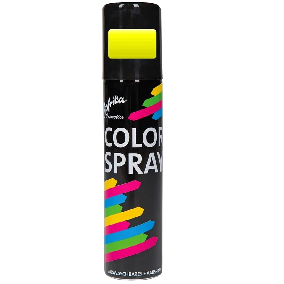 100ml Jofrika Haarspray Colorspray bunt Fasching Karneval auswaschbar Haarfarbe - Bild 3 von 4