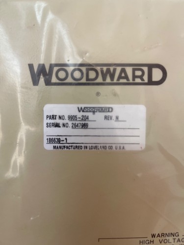Woodward 9905-204 Rev N SPM-A synchronizer - Picture 2 of 5