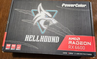 PowerColor AMD Radeon RX 6600 Hellhound 8GB Graphics Card | eBay