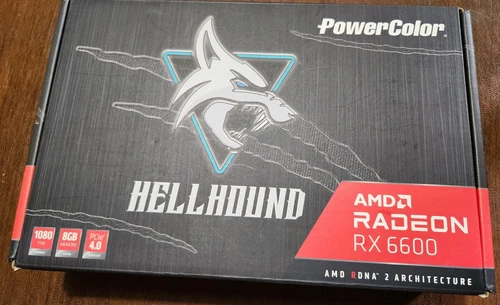 PowerColor AMD Radeon RX 6600 Hellhound 8GB Graphics Card