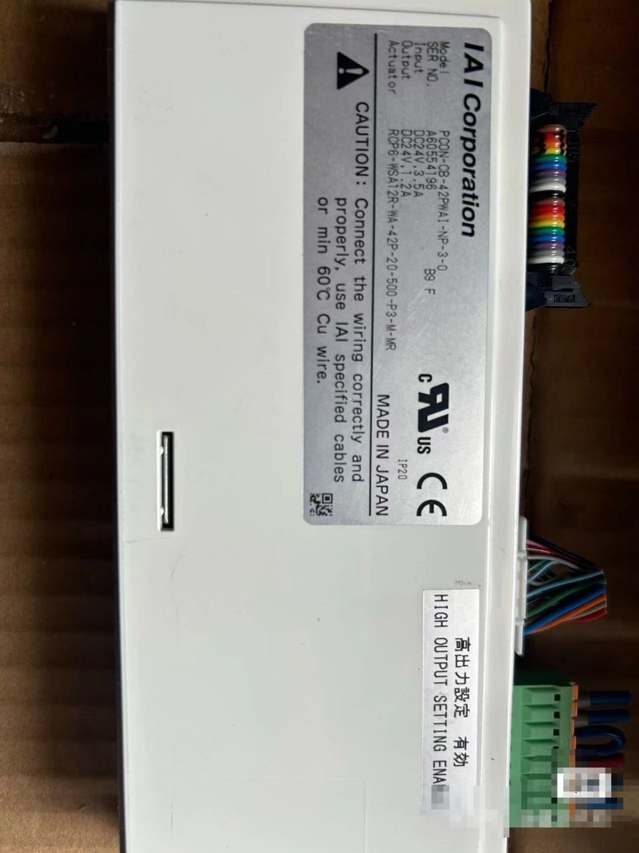 1pc USED IAI PCON-CB-42PWAI-NP-3-0 Controller TESTED #VH1A 1pc USED IAI PCON-CB-42PWAI-NP-3-0 Controller TESTED #VH1A