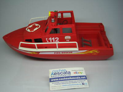 barco bomberos playmobil