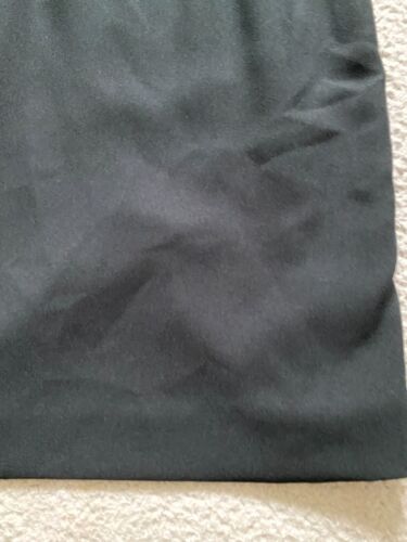 Liz Claiborne Women Long Sleeve 1/2 Zip Shoulder Pads Shift Dress Black Size 6 - Picture 2 of 11