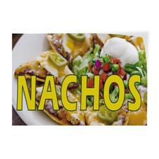 Decal Stickers Nachos Outdoor Advertising Printing F Vinyl Store Sign Label
